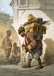 Un porteador de mercancías, 1865